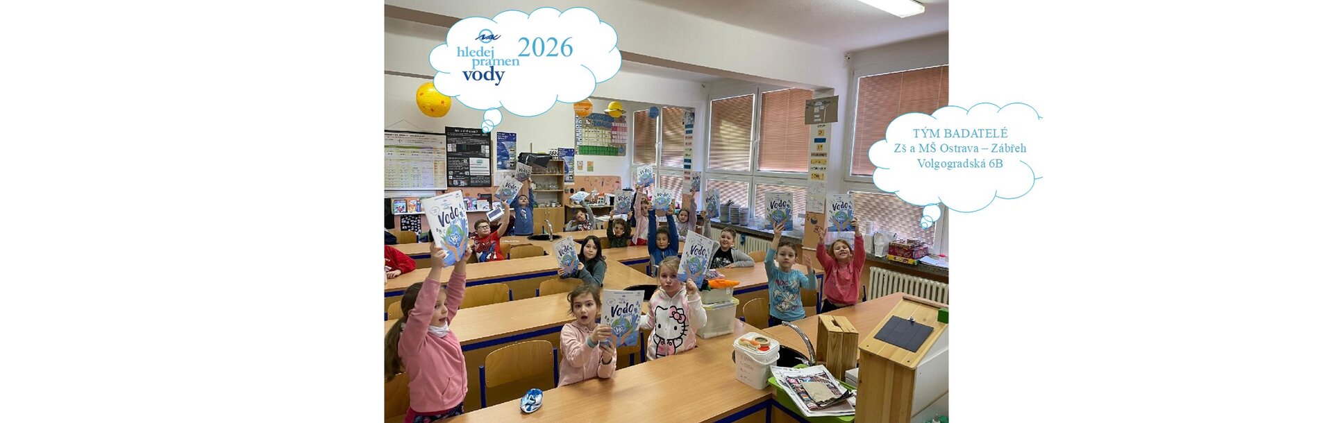 Teoretická část soutěže je v plném proudu! Těšíme se na vaše VODOzážitky! Teoretická část soutěže je v plném proudu! Těšíme se na vaše VODOzážitky!